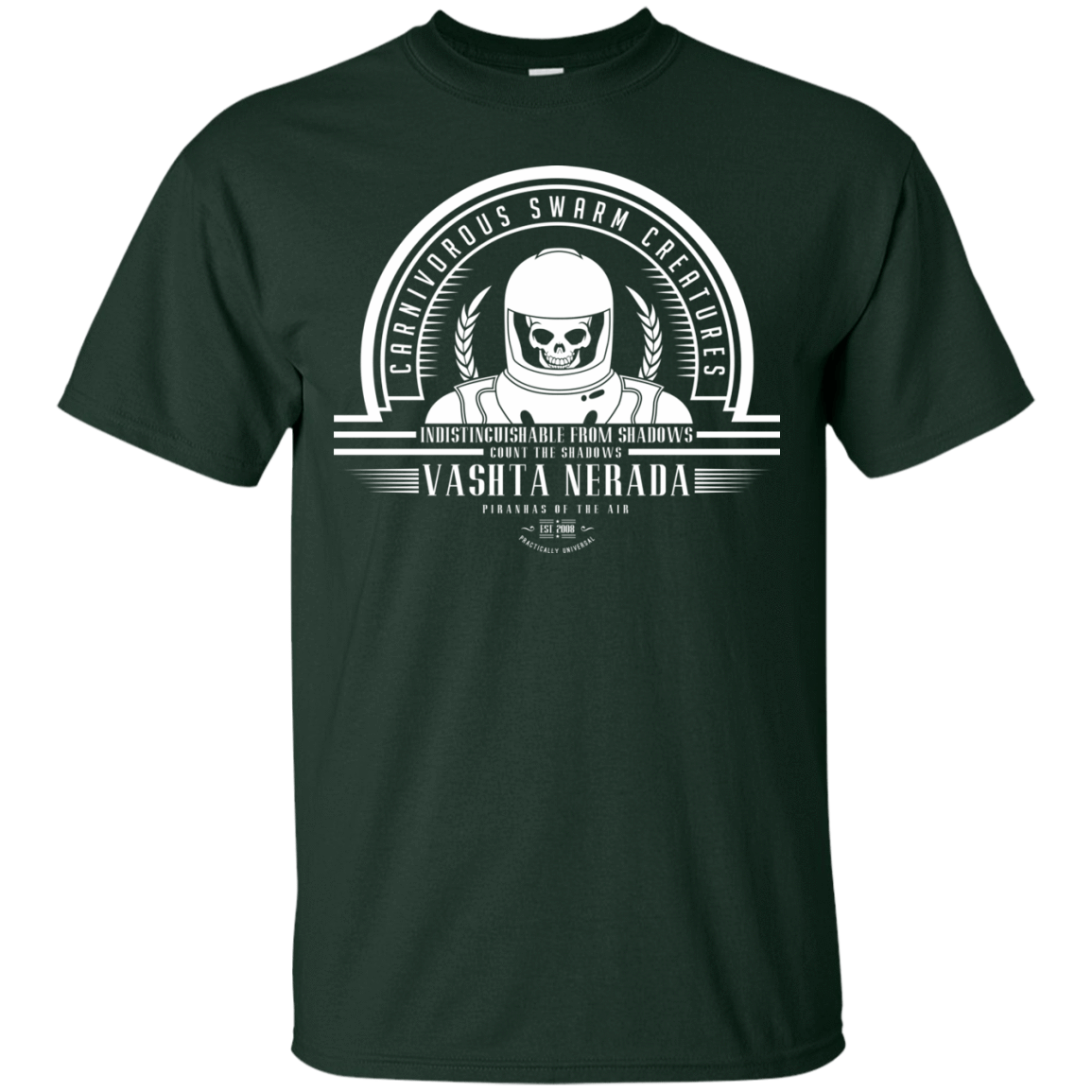T-Shirts Forest Green / Small Who Villains Vashta Nerada T-Shirt