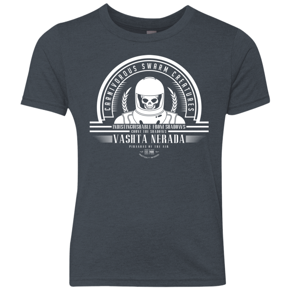 T-Shirts Vintage Navy / YXS Who Villains Vashta Nerada Youth Triblend T-Shirt