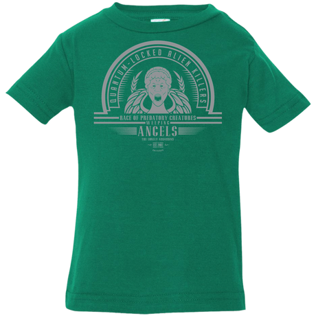 T-Shirts Kelly / 6 Months Who Villains Weeping Angels Infant Premium T-Shirt