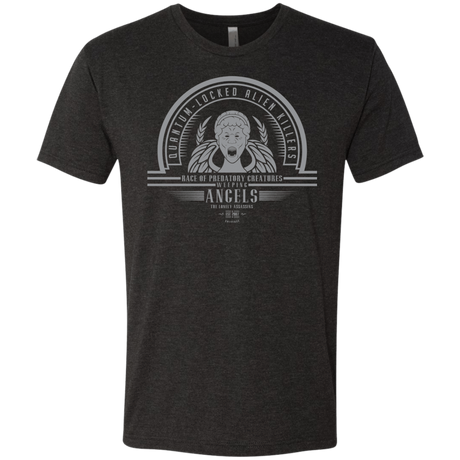 T-Shirts Vintage Black / Small Who Villains Weeping Angels Men's Triblend T-Shirt
