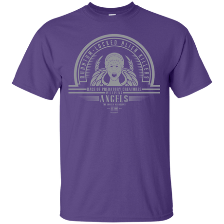 T-Shirts Purple / Small Who Villains Weeping Angels T-Shirt