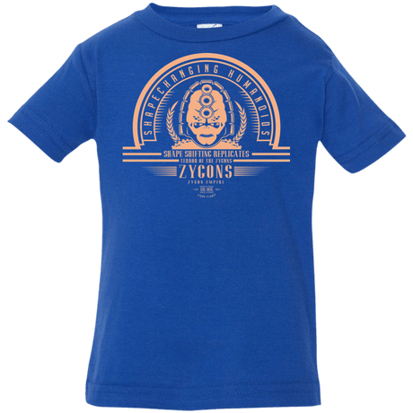 T-Shirts Royal / 6 Months Who Villains Zygons Infant Premium T-Shirt