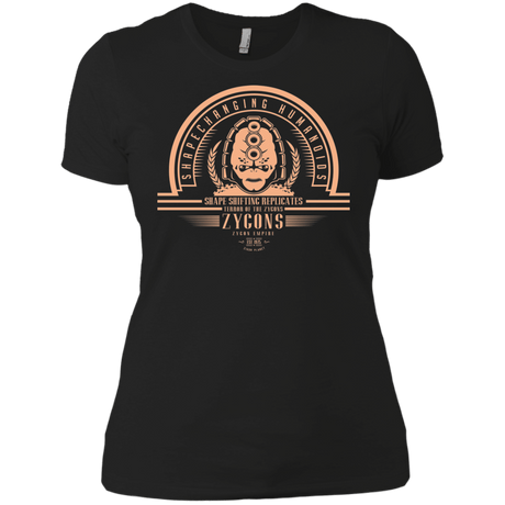 T-Shirts Black / X-Small Who Villains Zygons Women's Premium T-Shirt