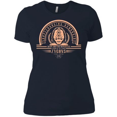 T-Shirts Midnight Navy / X-Small Who Villains Zygons Women's Premium T-Shirt