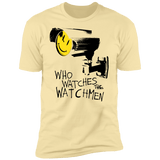 T-Shirts Banana Cream / S Who Watches CCTV Men's Premium T-Shirt