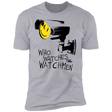T-Shirts Heather Grey / S Who Watches CCTV Men's Premium T-Shirt