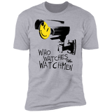 T-Shirts Heather Grey / S Who Watches CCTV Men's Premium T-Shirt