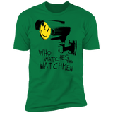 T-Shirts Kelly Green / S Who Watches CCTV Men's Premium T-Shirt