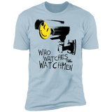 T-Shirts Light Blue / S Who Watches CCTV Men's Premium T-Shirt