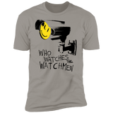 T-Shirts Light Grey / S Who Watches CCTV Men's Premium T-Shirt