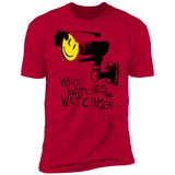 T-Shirts Red / S Who Watches CCTV Men's Premium T-Shirt