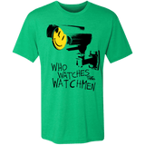 T-Shirts Envy / S Who Watches CCTV Men's Triblend T-Shirt