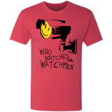 T-Shirts Vintage Red / S Who Watches CCTV Men's Triblend T-Shirt