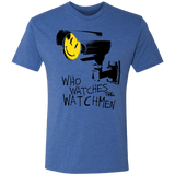 T-Shirts Vintage Royal / S Who Watches CCTV Men's Triblend T-Shirt