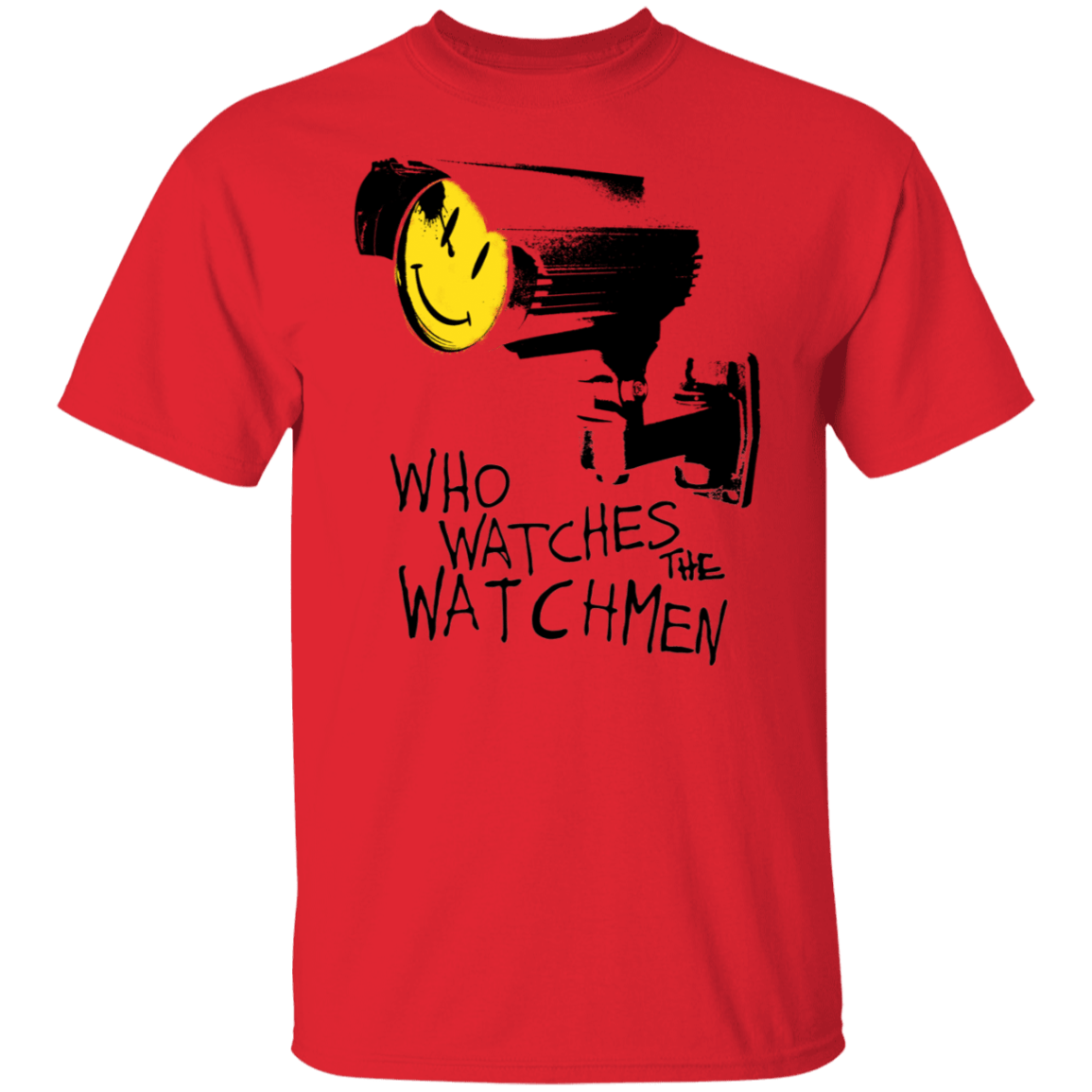 T-Shirts Red / S Who Watches CCTV T-Shirt