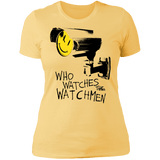 T-Shirts Banana Cream/ / S Who Watches CCTV Women's Premium T-Shirt
