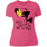 T-Shirts Hot Pink / S Who Watches CCTV Women's Premium T-Shirt