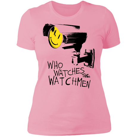 T-Shirts Light Pink / S Who Watches CCTV Women's Premium T-Shirt
