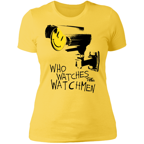 T-Shirts Vibrant Yellow / S Who Watches CCTV Women's Premium T-Shirt