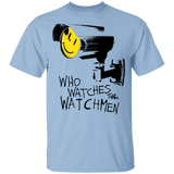 T-Shirts Light Blue / YXS Who Watches CCTV Youth T-Shirt