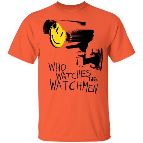 T-Shirts Orange / YXS Who Watches CCTV Youth T-Shirt