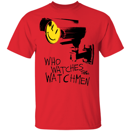 T-Shirts Red / YXS Who Watches CCTV Youth T-Shirt