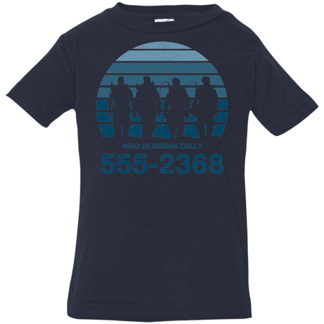 T-Shirts Navy / 6 Months Who Ya Gonna Call Infant Premium T-Shirt