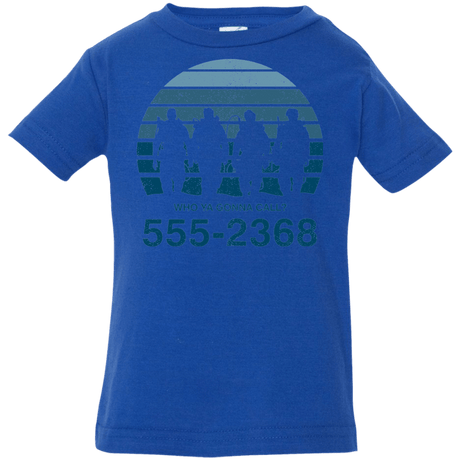 T-Shirts Royal / 6 Months Who Ya Gonna Call Infant Premium T-Shirt