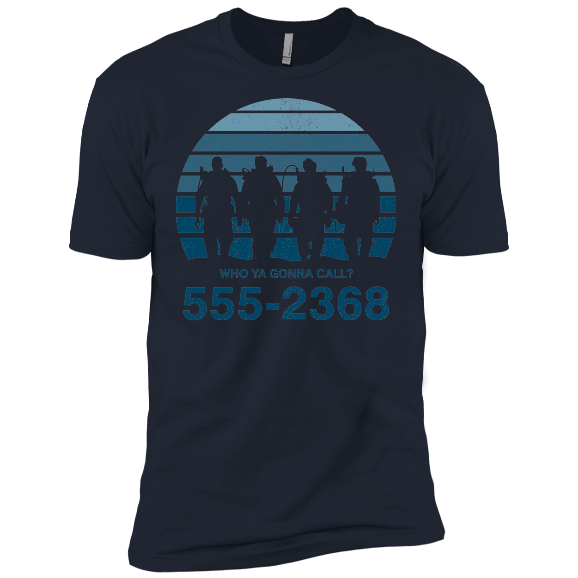 T-Shirts Midnight Navy / X-Small Who Ya Gonna Call Men's Premium T-Shirt