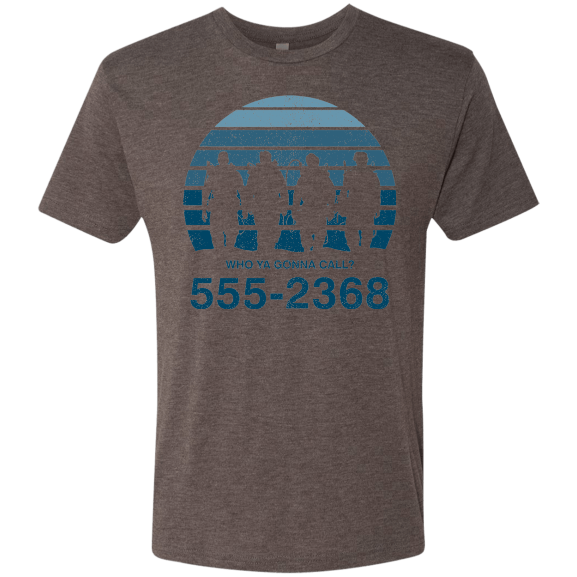 T-Shirts Macchiato / Small Who Ya Gonna Call Men's Triblend T-Shirt