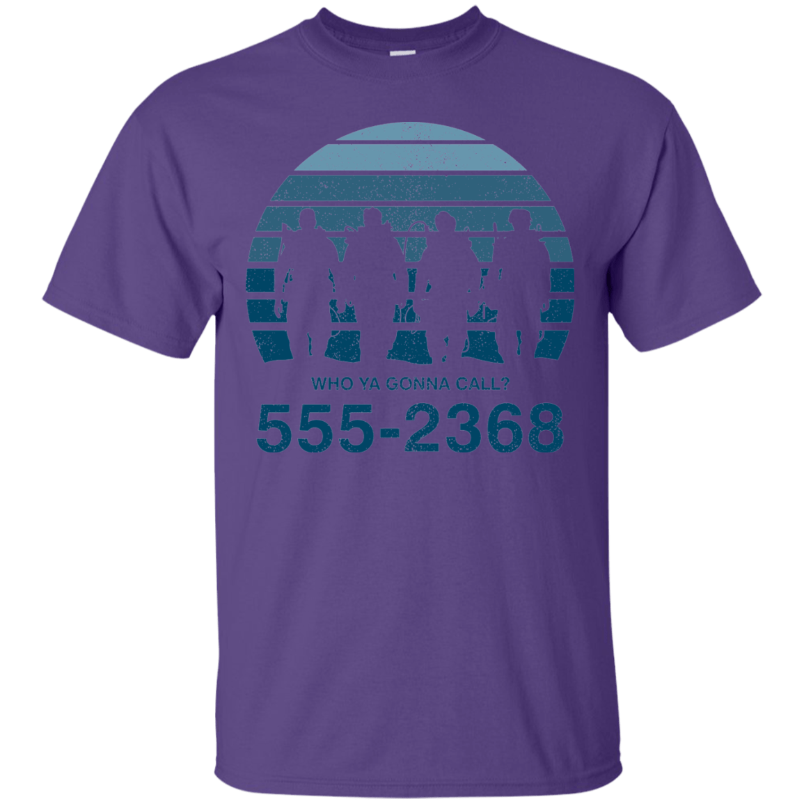 T-Shirts Purple / Small Who Ya Gonna Call T-Shirt