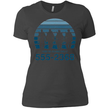 T-Shirts Heavy Metal / X-Small Who Ya Gonna Call Women's Premium T-Shirt