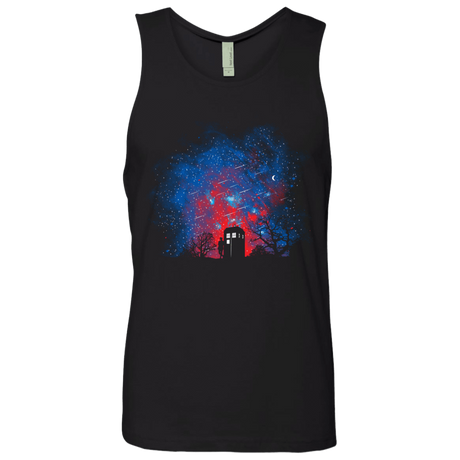 T-Shirts Black / S Whos World Men's Premium Tank Top