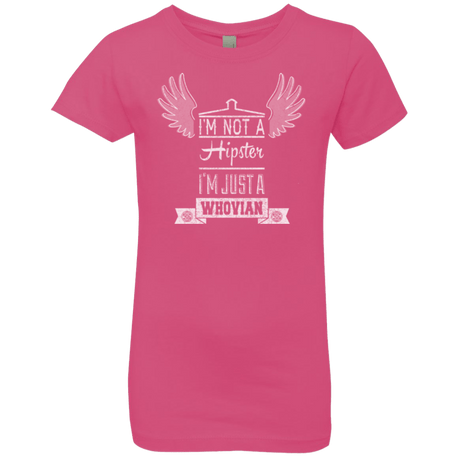 T-Shirts Hot Pink / YXS Whovian Hipster Girls Premium T-Shirt
