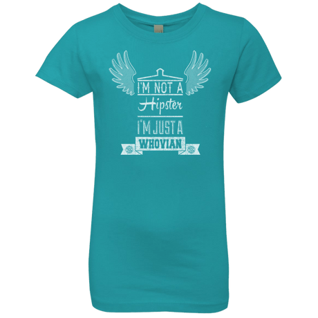 T-Shirts Tahiti Blue / YXS Whovian Hipster Girls Premium T-Shirt