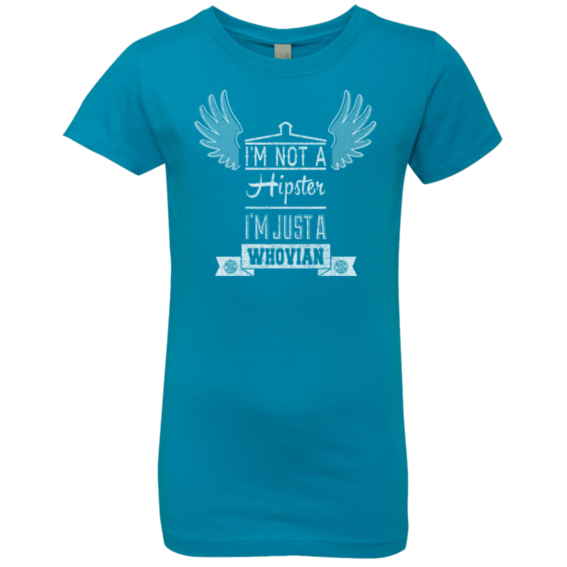 T-Shirts Turquoise / YXS Whovian Hipster Girls Premium T-Shirt