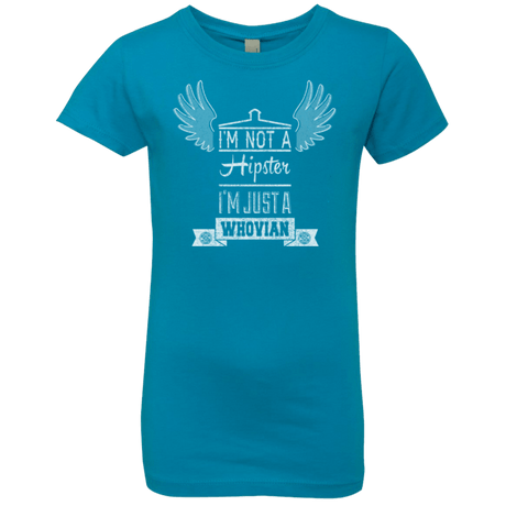 T-Shirts Turquoise / YXS Whovian Hipster Girls Premium T-Shirt