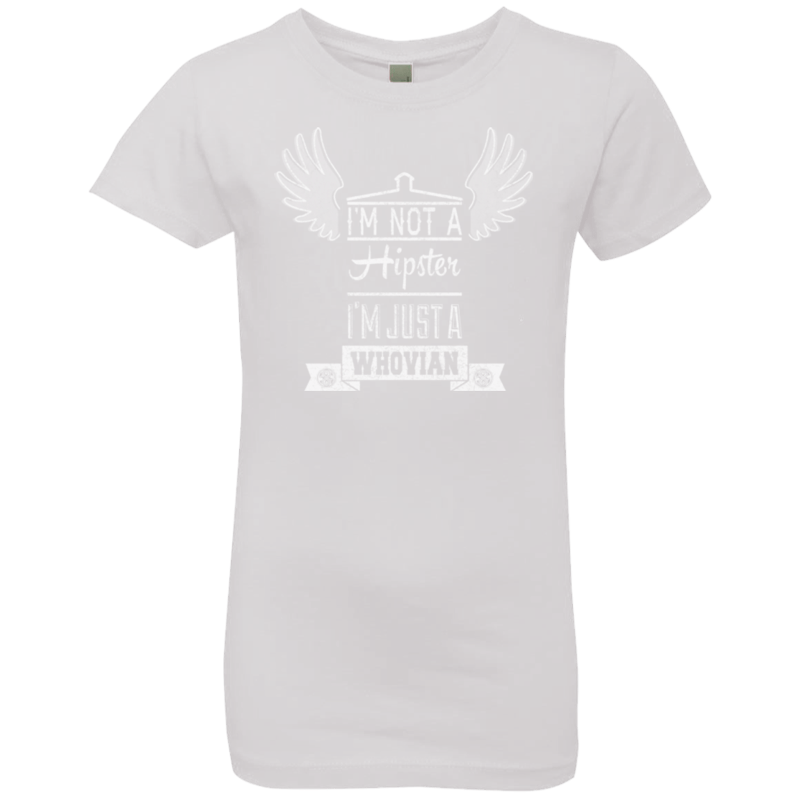 T-Shirts White / YXS Whovian Hipster Girls Premium T-Shirt