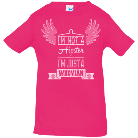T-Shirts Hot Pink / 6 Months Whovian Hipster Infant Premium T-Shirt