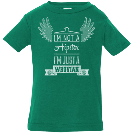 T-Shirts Kelly / 6 Months Whovian Hipster Infant Premium T-Shirt