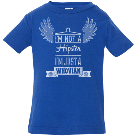 T-Shirts Royal / 6 Months Whovian Hipster Infant Premium T-Shirt