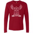 T-Shirts Cardinal / Small Whovian Hipster Men's Premium Long Sleeve