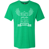 T-Shirts Envy / Small Whovian Hipster Men's Triblend T-Shirt