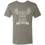 T-Shirts Venetian Grey / Small Whovian Hipster Men's Triblend T-Shirt