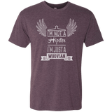 T-Shirts Vintage Purple / Small Whovian Hipster Men's Triblend T-Shirt