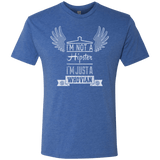 T-Shirts Vintage Royal / Small Whovian Hipster Men's Triblend T-Shirt