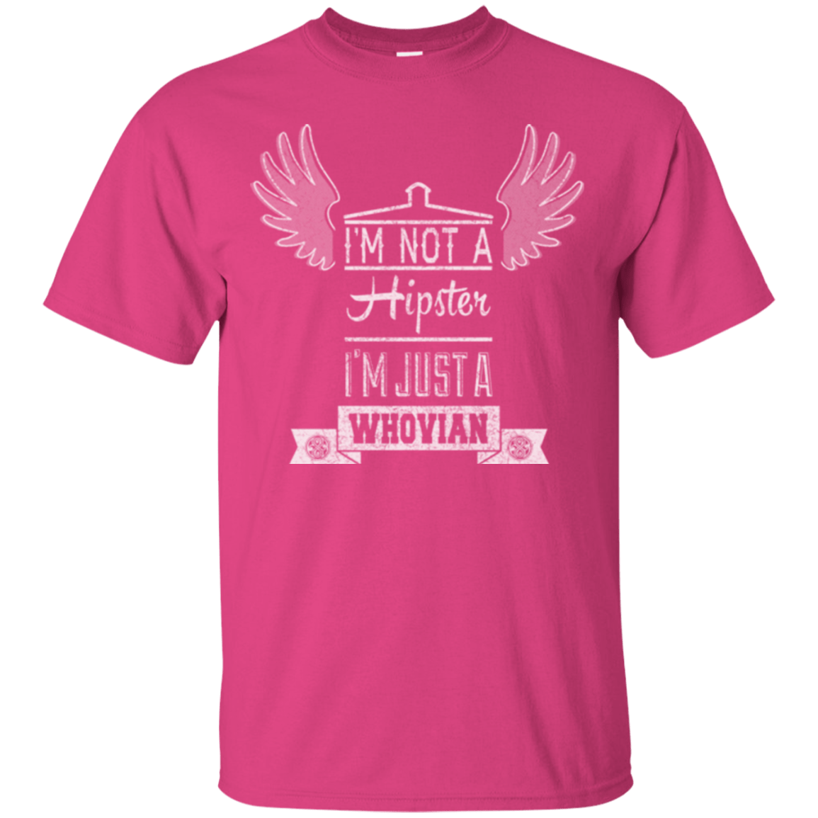 T-Shirts Heliconia / Small Whovian Hipster T-Shirt
