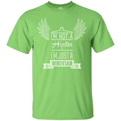 T-Shirts Lime / Small Whovian Hipster T-Shirt