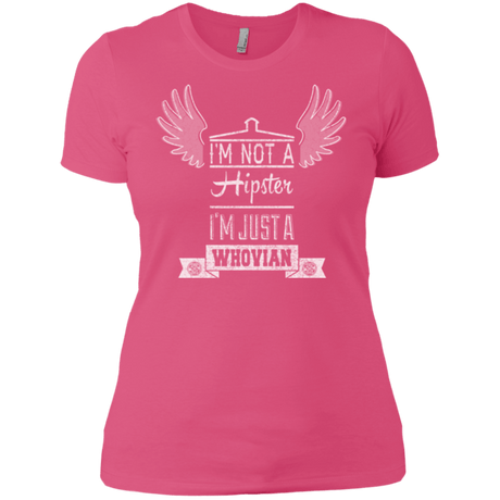 T-Shirts Hot Pink / X-Small Whovian Hipster Women's Premium T-Shirt