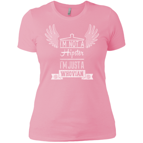 T-Shirts Light Pink / X-Small Whovian Hipster Women's Premium T-Shirt